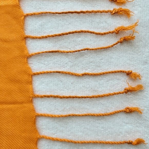 Orange Sherbert Lightweight Scarf - 73" x 22" - Picture 8 of 9